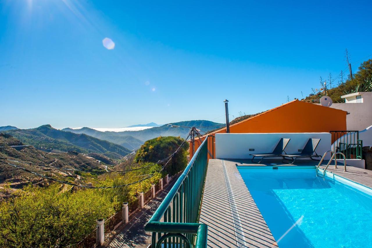 Casa Cueva El Mimo Guest House Artenara Ngoại thất bức ảnh