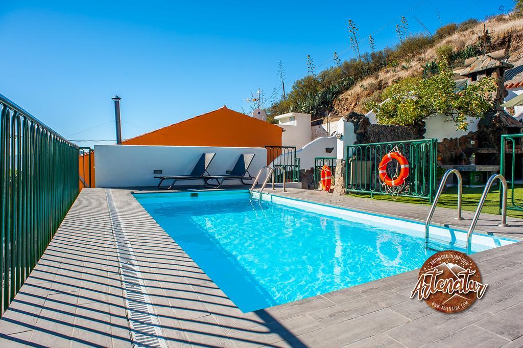Casa Cueva El Mimo Guest House Artenara Ngoại thất bức ảnh