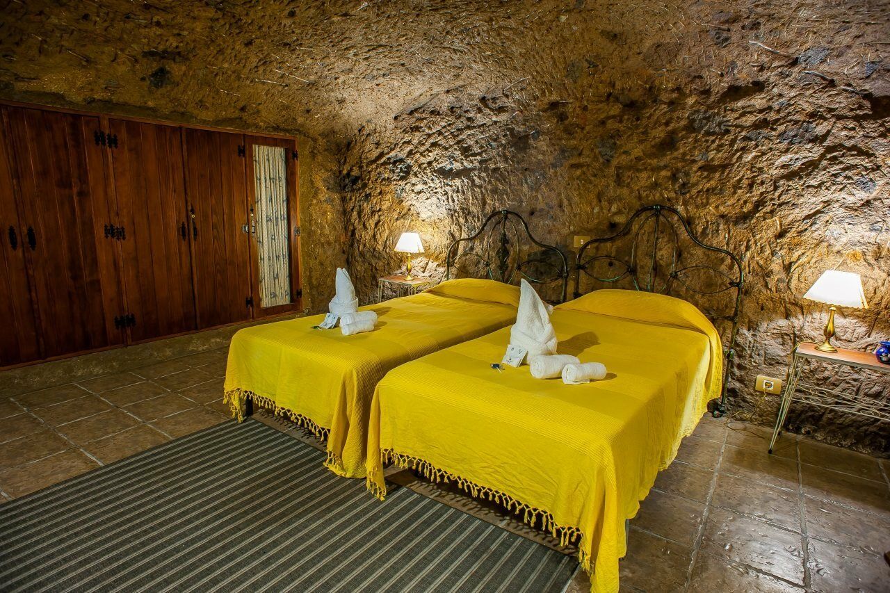 Casa Cueva El Mimo Guest House Artenara Ngoại thất bức ảnh