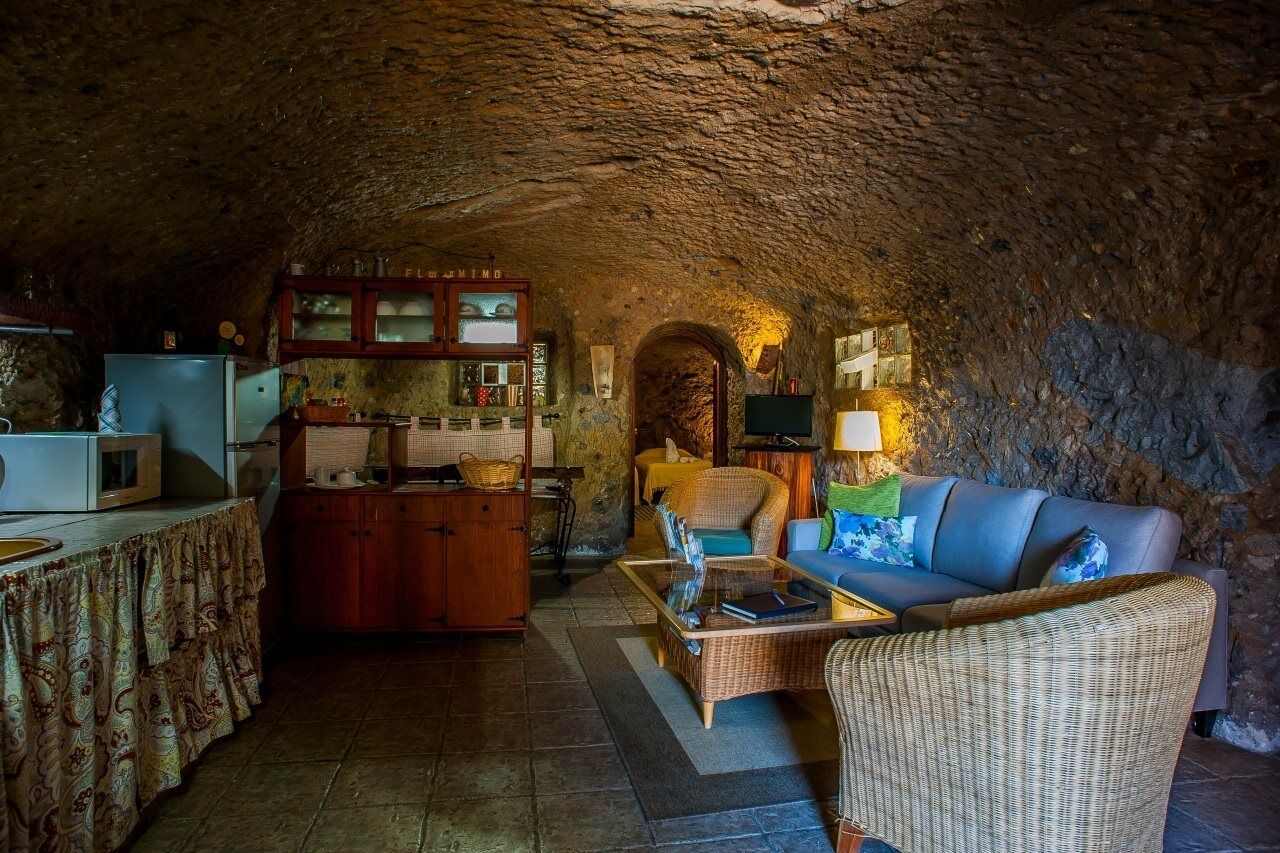 Casa Cueva El Mimo Guest House Artenara Ngoại thất bức ảnh
