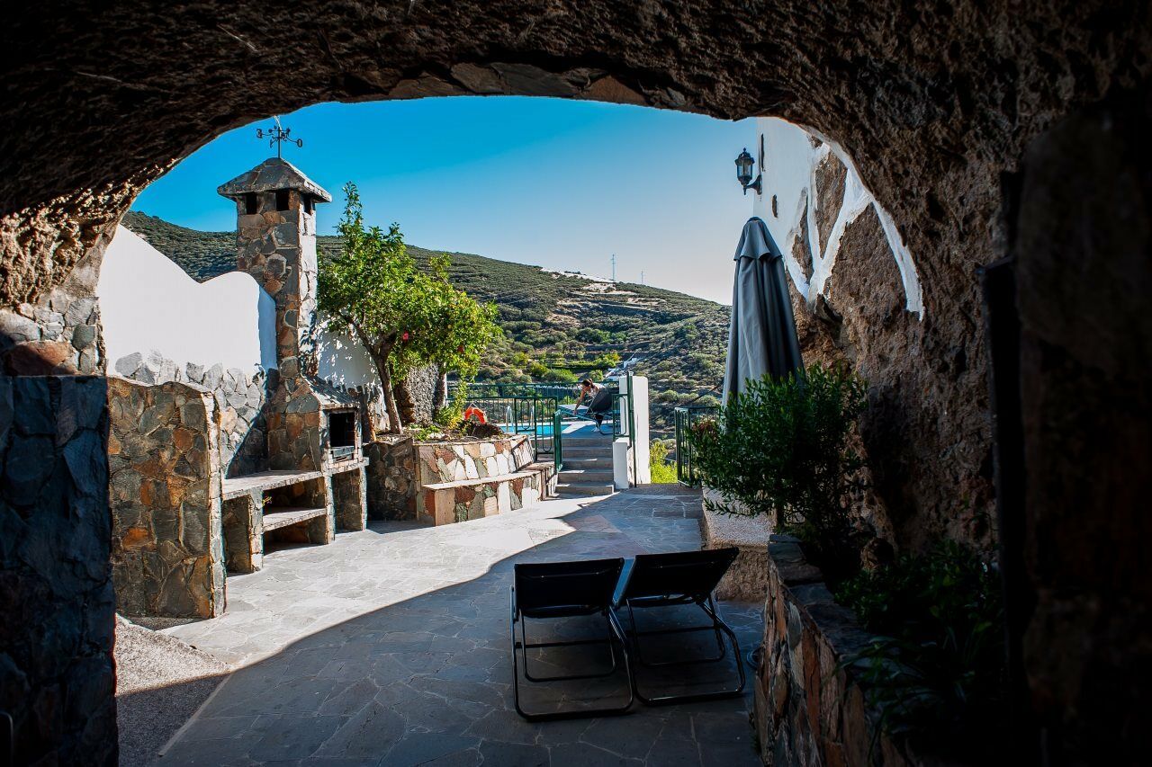 Casa Cueva El Mimo Guest House Artenara Ngoại thất bức ảnh