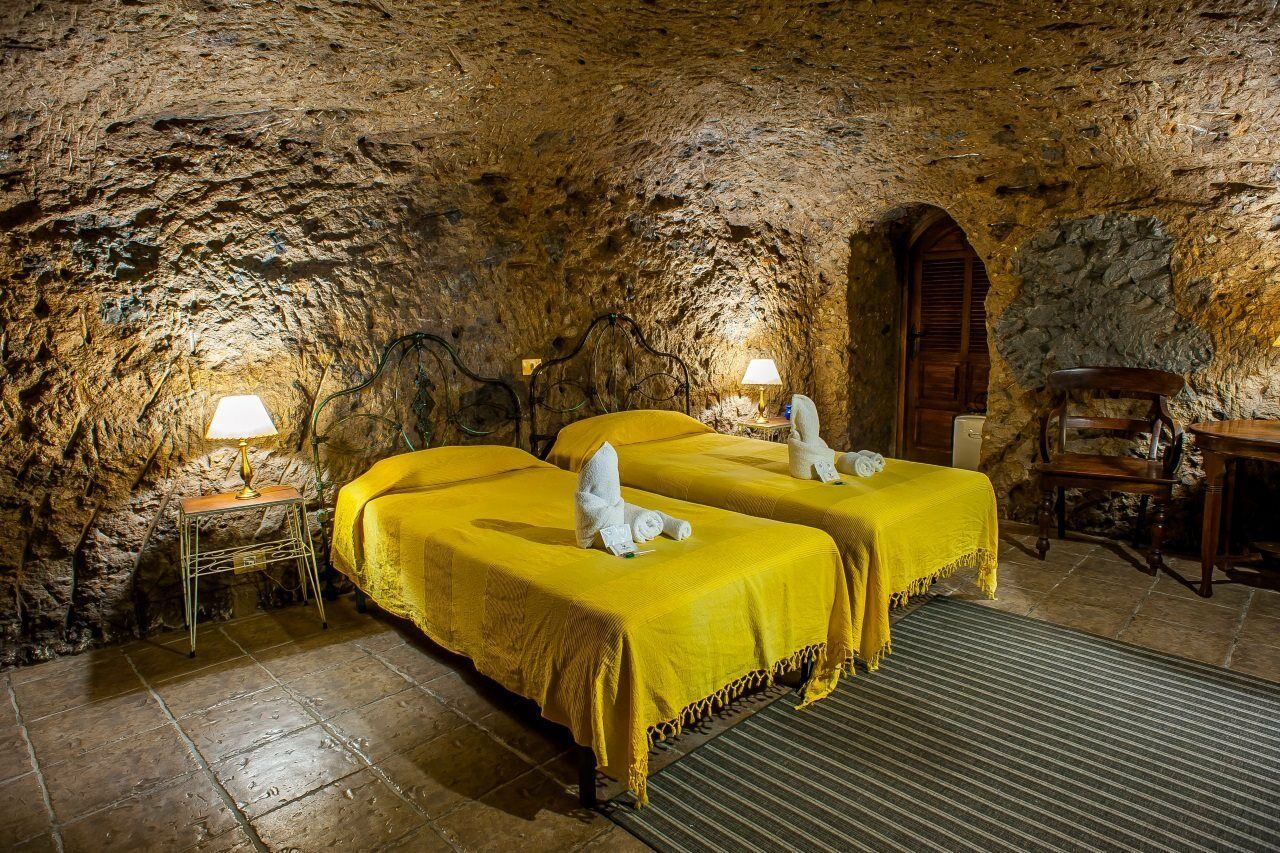 Casa Cueva El Mimo Guest House Artenara Ngoại thất bức ảnh