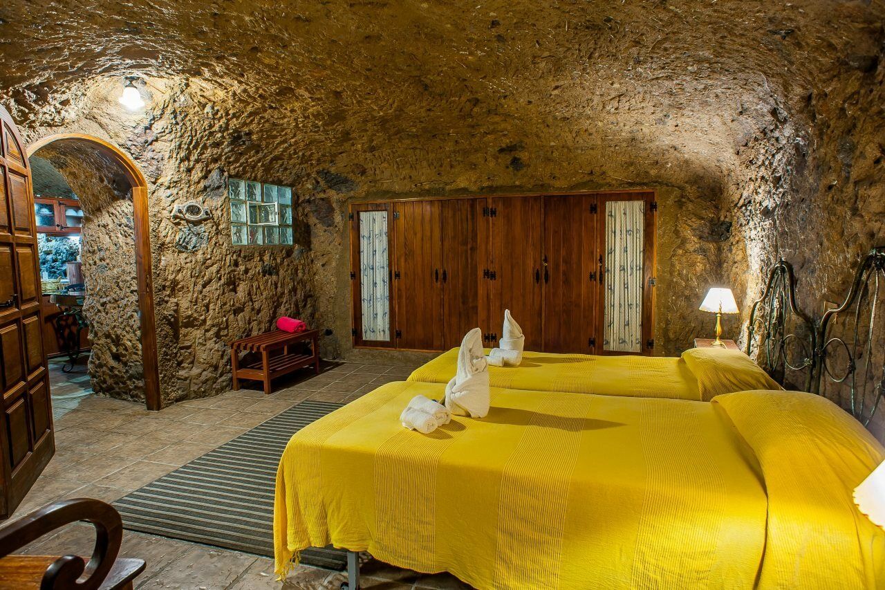 Casa Cueva El Mimo Guest House Artenara Ngoại thất bức ảnh
