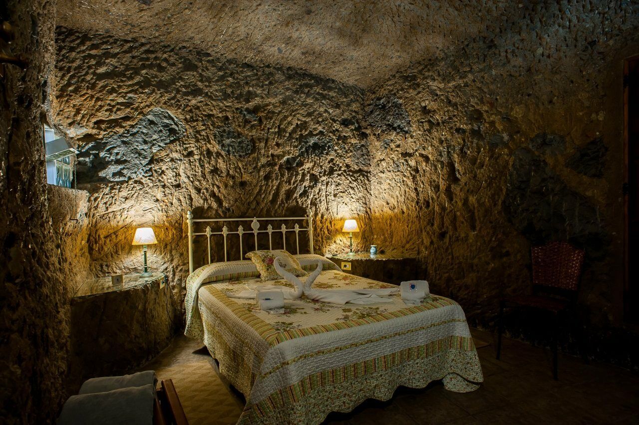Casa Cueva El Mimo Guest House Artenara Ngoại thất bức ảnh