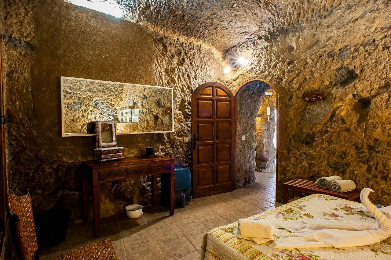 Casa Cueva El Mimo Guest House Artenara Ngoại thất bức ảnh